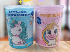 Tăm bông Hana cho trẻ sơ sinh hộp xanh 200 que