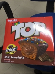 Bánh Top’n Top nhân kem socola ít ngọt 360g