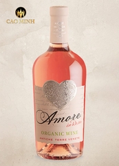 Rượu vang hồng ngọt Amore in Rosa Ý 13% 750ml