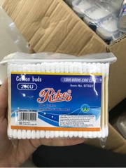 Tăm bông lõi gỗ Riko 200 que