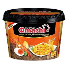 Mì tô Omachi trộn xốt tôm phô mai trứng muối 105g