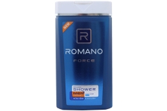 Sữa tắm, gội 2in1 Romano Force hương nước hoa 180g