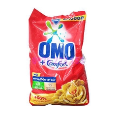 Bột giặt OMO Comfort tinh dầu thơm nồng nàn vàng 2.6kg