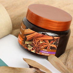 Tẩy tế bào chết Body Scrub hương quế hồi, cafe 380g Nga