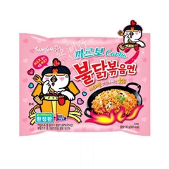 Mỳ khô gà cay xốt kem Carbo Samyang Hàn Quốc 130g