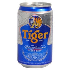 Bia lon Tiger xanh 330ml