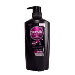 SUNSILK dầu gội đen óng mượt rạng ngời 650g