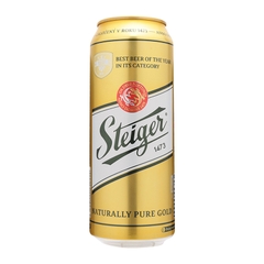 Bia Steiger Gold 5% Tiệp 500ml