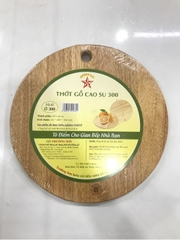 Thớt gỗ tròn Trường Sơn 20*300*300mm