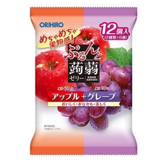 Thạch Orihiro táo và nho Nhật Bản 240g