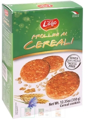 Bánh quy lúa mạch Lago Frollini Al Cereali Ý 350g