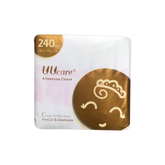 Băng vệ sinh kháng khuẩn UUCare Crown ban ngày có cánh 16M 24cm Singapore