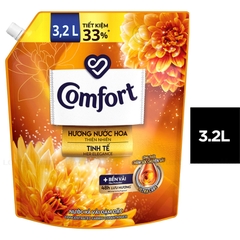 Nước xả vải Comfor hương nước hoa thiên nhiên tinh tế 3,1L