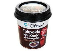 Bánh gạo Tokpokki vị tương đen O'Food 105g
