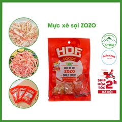 Mực xé sợi ZOZO HDF Foods hấp dừa 50g