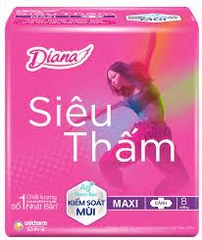 Băng vệ sinh Diana Siêu thấm cánh 8M