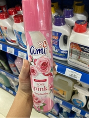 Xịt thơm phòng Ami hương hoa hồng 280ml