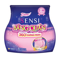 Băng vệ sinh Diana S.Night dạng quần size M-L 2M