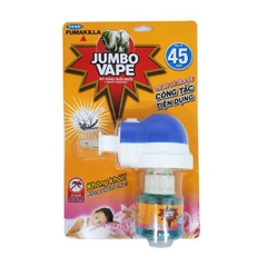 Bộ xông tinh dầu đuổi muỗi Jumbo Vape L5 hương hoa Lily 34ml