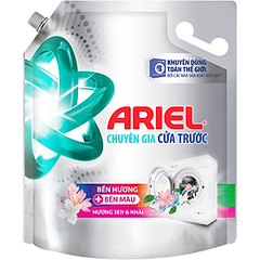 Nước giặt cửa trước Ariel hương Nước Hoa Oải Hương 3,7kg