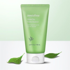 Sữa rửa mặt innisfree trà xanh 150g Hàn Quốc