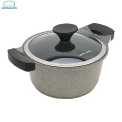 Nồi đá thành cao Lock&lock Stone 20cm LCA6202D