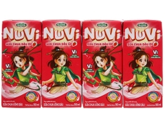 Sữa chua dâu ép có thạch Nuvi 170ml