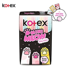 Băng vệ sinh Kotex Mini Meow siêu mềm SMC 8M