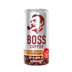 Boss Cafe sữa lon 180ml