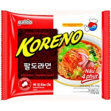 Mì Koreno 4 phút vị kim chi 100g