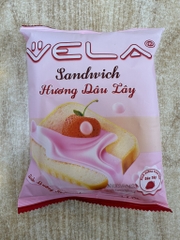 Bánh mì sandwich VELA nhân dâu tây 45g