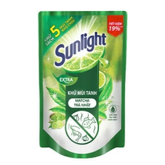 Nước rửa chén Sunlight trà xanh 720g/túi