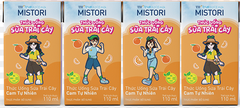 Sữa trái cây cam TH Mistori 110ml