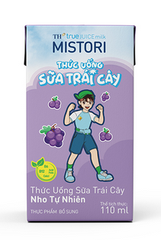 Sữa uống trái cây hương nho TH Mistori 110ml