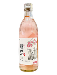 Rượu Soju Saero hương vải không đường Hàn Quốc 375ml