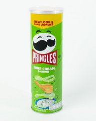 Khoai tây chiên Pringles Sour Cream Singapore 107g