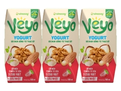 Sữa chua uống Veyo vị dâu nhật 180ml