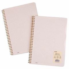 SổCaro K.Long lò so kép bìa nhựa 120T B5 TP584
