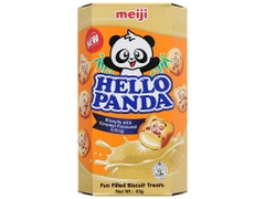 Bánh gấu Hello Panda caramen Meiji 43g Singapore