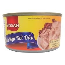 Cá Ngừ sốt dầu Vissan 170g*48