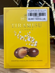 Kẹo socola thập cẩm bọc hạnh nhân Tiramisu King Henry Malaysia 70g