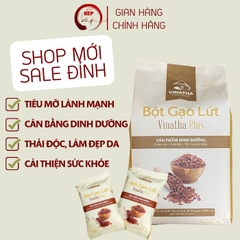 Bột gạo lứt Vinatha Plus 960g