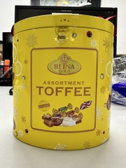 Kẹo thập cẩm Toffee Malaysia hộp nơ 120g