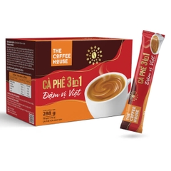 Cà phê sữa hòa tan 3in1 đậm vị The Coffee House 288g