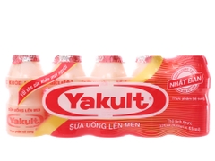 Sữa uống len men Yakult (5chai*65ml)