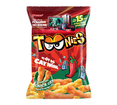 Snack Toonies vị ớt đỏ cay nồng 70g