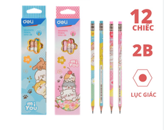 Bút chì gỗ Deli 2B-C012