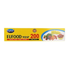 Màng bọc TP Eufood Wrap hộp 200 dao gạt vàng