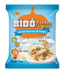 Cháo bí đỏ Alpha vị sườn heo 50g