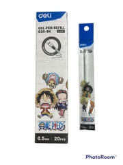 Ruột bút gel Deli 0.5mm G35BK màu đen